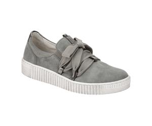 Gabor Schuhe grau stone Damen Slipper 63.333.19 für Damen, grau, Größe 37 EU / 4 UK
