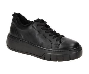 Gabor Schuhe Plateau Fell Sneakers schwarz Nappa 73.221.27 - Größe 40