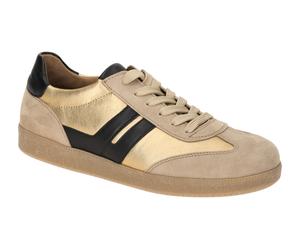 Gabor Schuhe Retro-Sneakers beige gold metallic 63.300.14 - Größe 39