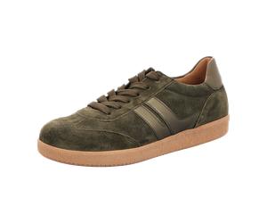 Gabor Schuhe Retro-Sneakers grün oliv Velour 73.300.11 für Damen, grün, Größe 36 EU / 3,5 UK