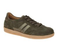Gabor Damen Low-Top Sneaker, Frauen Halbschuhe,Best Fitting,schnürer,straßenschuhe,Strassenschuhe,Sportschuhe,Oliv/Loden,38.5 EU / 5.5 UK