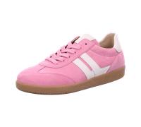 Gabor Schuhe Retro-Sneakers rosa weiß Velour 63.300.33 für Damen, rosa, Größe 37 EU / 4 UK