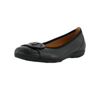Gabor Damen Klassische Ballerinas, Frauen Flats,Ausgehschuhe,Abendschuhe,Slip-ons,klassisch elegant,Ballerinen,Pumps,flach,schwarz,39 EU / 6 UK