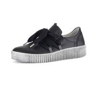 Gabor Schuhe schwarz Glattleder Damen Slipper 73.333.27 für Damen, schwarz, Größe 43 EU / 9 UK