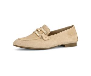 Gabor Schuhe Slipper beige caramel gold 65.210.14 für Damen, beige, Größe 36 EU / 3,5 UK