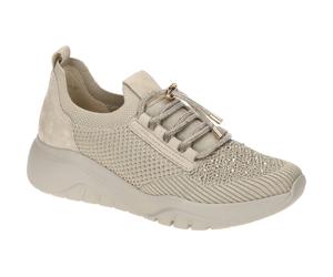 Gabor Schuhe Slipper beige metallic Strass 63.455.42 - Größe 41
