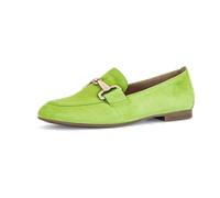 Gabor Schuhe Slipper hellgrün gold 65.211.11 für Damen, grün, Größe 37 ½ EU / 4,5 UK