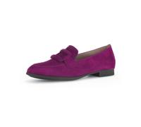 Gabor Schuhe Slipper pink violett Loafer Velour 55.273.10 für Damen, lila, Größe 40 EU / 6,5 UK