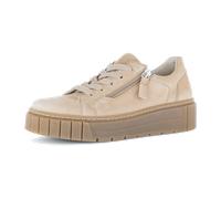 Gabor Schuhe Sneakers beige sand H-Weite 86.415.30 für Damen, beige, Größe 40 EU / 6,5 UK