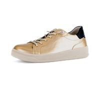 Gabor 63.342.67 gold - sportliche Slipper für Damen - Größe 35