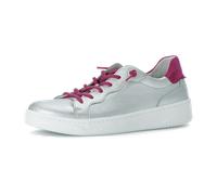 Gabor Schuhe Sneakers silber metallic 63.342.61 für Damen, silber, Größe 40 ½ EU / 7 UK