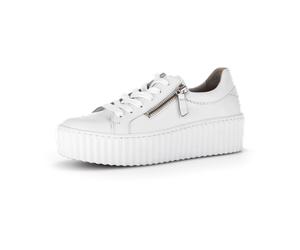 Gabor Schuhe weiß Plateau Sneakers 73.200.21 für Damen, weiß, Größe 44 EU / 9,5 UK
