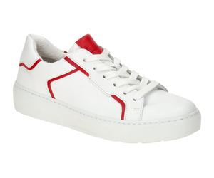 Gabor Schuhe weiß rot Nappa Sneakers 63.210.25 - Größe 37