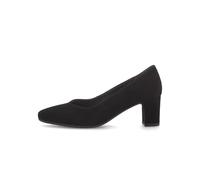 Pumps GABOR COMFORT "Gabor Comfort Pumps Veloursleder", Damen, Gr. 40, schwarz, Veloursleder, casual, Schuhe (90543245-40) schwarz