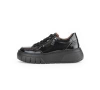 Gabor Schuhe Plateau Sneakers schwarz Lack 73.220.97 - Größe 42
