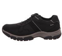 Pius Gabor Herren Sneaker Low, Männer Schnürschuhe,Gore TEX,Wechselfußbett,Strassenschuhe,Schnuerung,lace-up Shoes,Black,41 EU / 7.5 UK