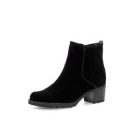 Stiefelette GABOR "Sportliche Stiefelette Rauleder", Damen, Gr. 38, schwarz, Schuhe Stiefelette (46532843-38) schwarz