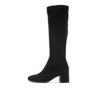 Stiefel GABOR "Milano", Damen, Gr. 38, XS-Schaft, schwarz, Textil, Veloursleder, Schuhe, Blockabsatz, Langschaftstiefel, Schafthöhe 42 cm (57182954-38) schwarz
