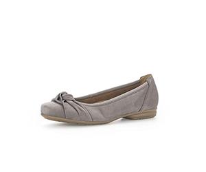 Gabor Shoes 02.643 Damen Geschlossene Ballerinas, Grau (fumo 31), 40.5 EU