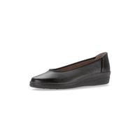 Gabor Damen Geschlossene Ballerinas Comfort Basic – Schwarz – Weit 38,5 EU