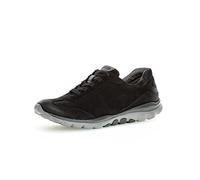 Gabor Sneaker Damen Sport-Halbschuh Schwarz (S.grau) Größe 42 EU