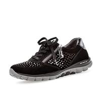Gabor Shoes Rollingsoft, Damen Derbys, Schwarz (schwarz (Strass) 87), 38 EU (5 UK)