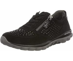 Gabor Shoes Rollingsoft, Damen Derbys, Schwarz (schwarz (Strass) 87), 38 EU (5 UK)