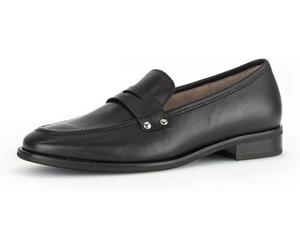 Gabor Shoes Slip On - Schwarz Glattleder