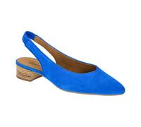 Gabor Sling Pumps blau cobalt Velour 61.520.18 für Damen, blau, Größe 35 ½ EU / 3 UK
