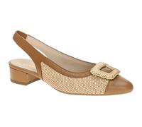 Gabor 81.526.48 hell-braun - Sling Pumps für Damen - Größe 37
