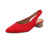 Gabor Sling Pumps rot fire Velour 61.520.15 für Damen, rot, Größe 38 ½ EU / 5,5 UK