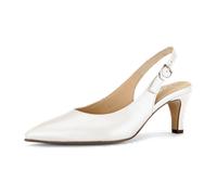 Gabor Slingpumps 81.590.61 Offwhite Seidenmatt Damen Größe 37