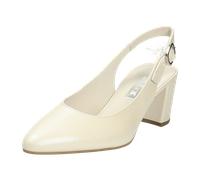 Gabor Damen Slingpumps, Frauen Absatzschuhe,Heels,hochhackige Schuhe,stoeckelschuhe,Ausgehschuhe,Abendschuhe,Court Shoes,Off-White,37.5 EU / 4.5 UK