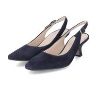 Gabor Slingpumps - Gr. 40,5 - Blau - Rauleder
