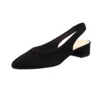 Gabor SlingSchwarzSamtchev für Damen, schwarz, Größe 41 EU / 7,5 UK