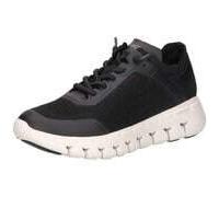 Gabor Sneaker Low Materialmix Lederimitat Beige/Schwarz Größe 38 EU / 5 UK