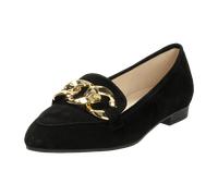 Gabor Damen Slipper, Frauen Slip On,College Schuhe,Businessschuhe,Slip-ons,Mokassins,Halbschuhe,Slides,Loafer,schwarz (Gold),38.5 EU / 5.5 UK