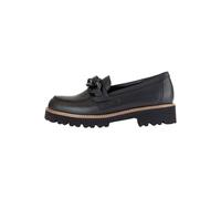Gabor Slipper Glattleder Schwarz/Braun - 40