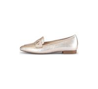 Gabor Damen Slipper, Frauen Slip On,College Schuhe,Businessschuhe,Mokassins,Halbschuhe,Slides,Schlupfschuhe,schluepfschuhe,Puder,38.5 EU / 5.5 UK