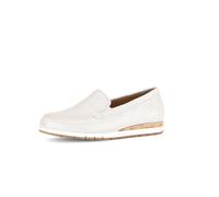Gabor - Slipper Leder Reptiloptik gold gold - Gr. - 40.5 EU | 7 UK