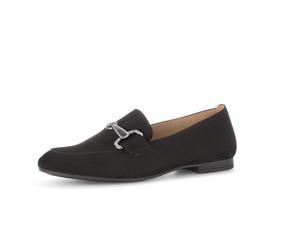 Gabor - Slipper Rauleder blau schwarz - Gr. - 39 EU | 6 UK