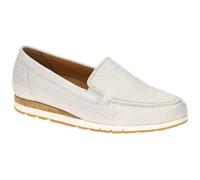 Gabor Slipper Schuhe hellgrau metallic 82.414.80 - Größe 40