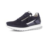 Sneaker GABOR COMFORT "Gabor Comfort Sneaker Leder", Damen, Gr. 40, dunkelblau, Leder, Schuhe Sneaker (20822051-40) dunkelblau
