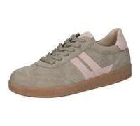 Gabor Damen Low-Top Sneaker, Frauen Sneaker,Best Fitting,Schilf/Bloom (34),38 EU / 5 UK