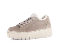 Gabor Sneaker für Damen, beige, Größe 42 EU / 8 UK