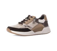 Gabor Damen Low-Top Sneaker, Frauen Sneaker,Cherry,Merlot,Sport-Dynamic,g-Weite,glatt-Leder,antikrosa,silbrt,Navy,Silk/Ivory Kombi,43 EU / 9 UK