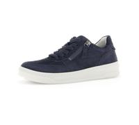 Gabor Damen Low-Top Sneaker, Frauen Halbschuhe,schnürschuhe,schnürer,straßenschuhe,Strassenschuhe,Sportschuhe,Atlantik,39 EU / 6 UK