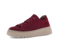 Gabor Schuhe rot bordeaux Plateau Sneakers 73.240.15 - Größe 37