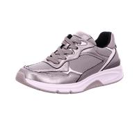 Sneaker GABOR "Sneaker low", Damen, Gr. 42, silber, Schuhe Sneaker (63712043-42) silber