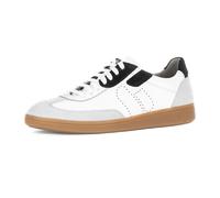 Pius Gabor Herren Sneaker Low,Halbschuhe,recyceltes Futter,Wechselfußbett,Strassenschuhe,Sportschuhe,Off-White/White/Pine,43 EU / 9 UK